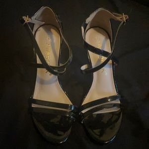 Black high heels